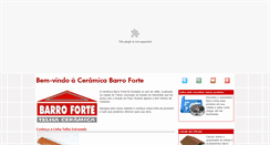 Desktop Screenshot of barroforte.com.br