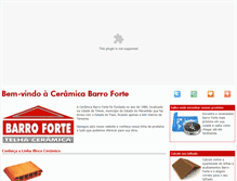 Tablet Screenshot of barroforte.com.br